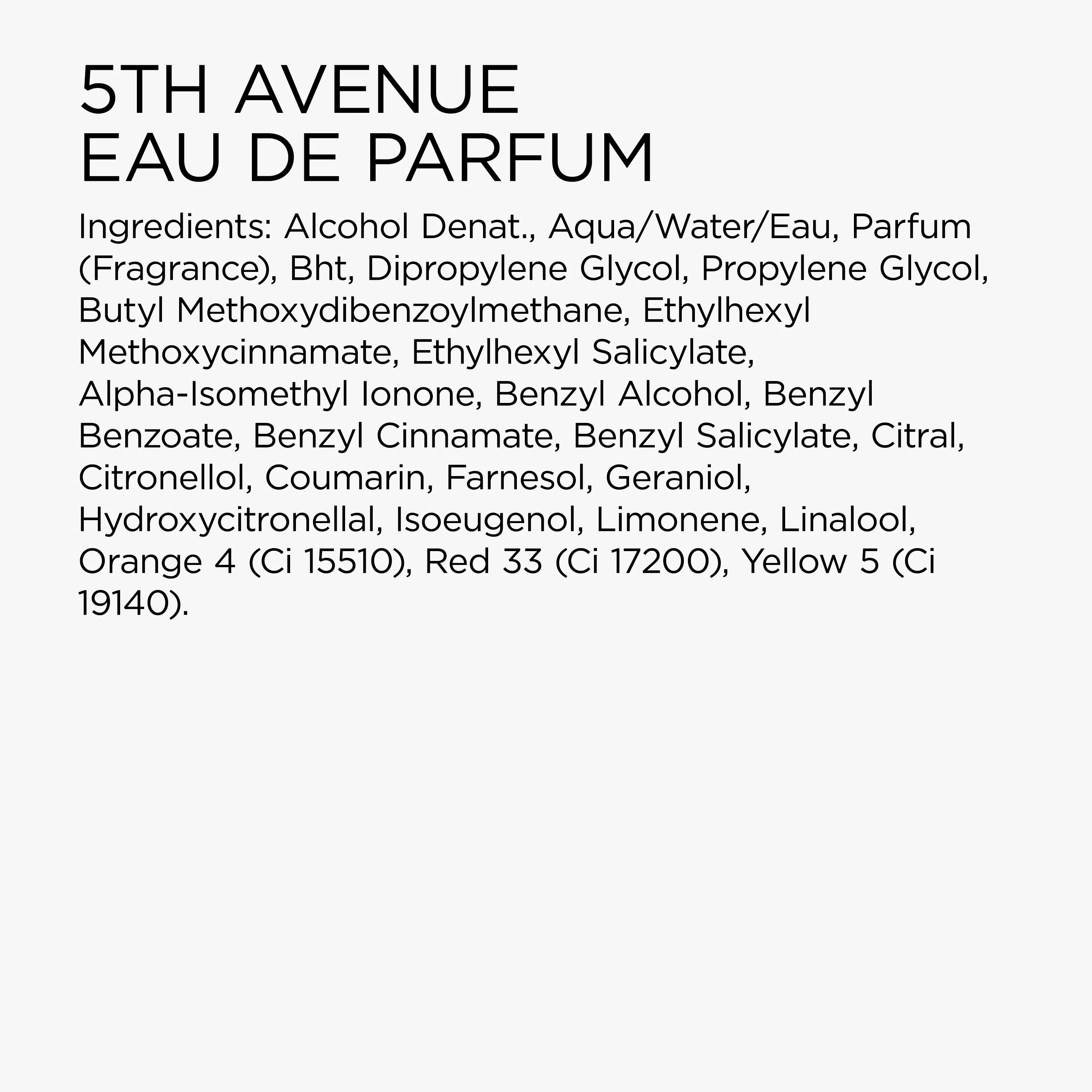 5th Avenue EDP 100ml Set - Image 6