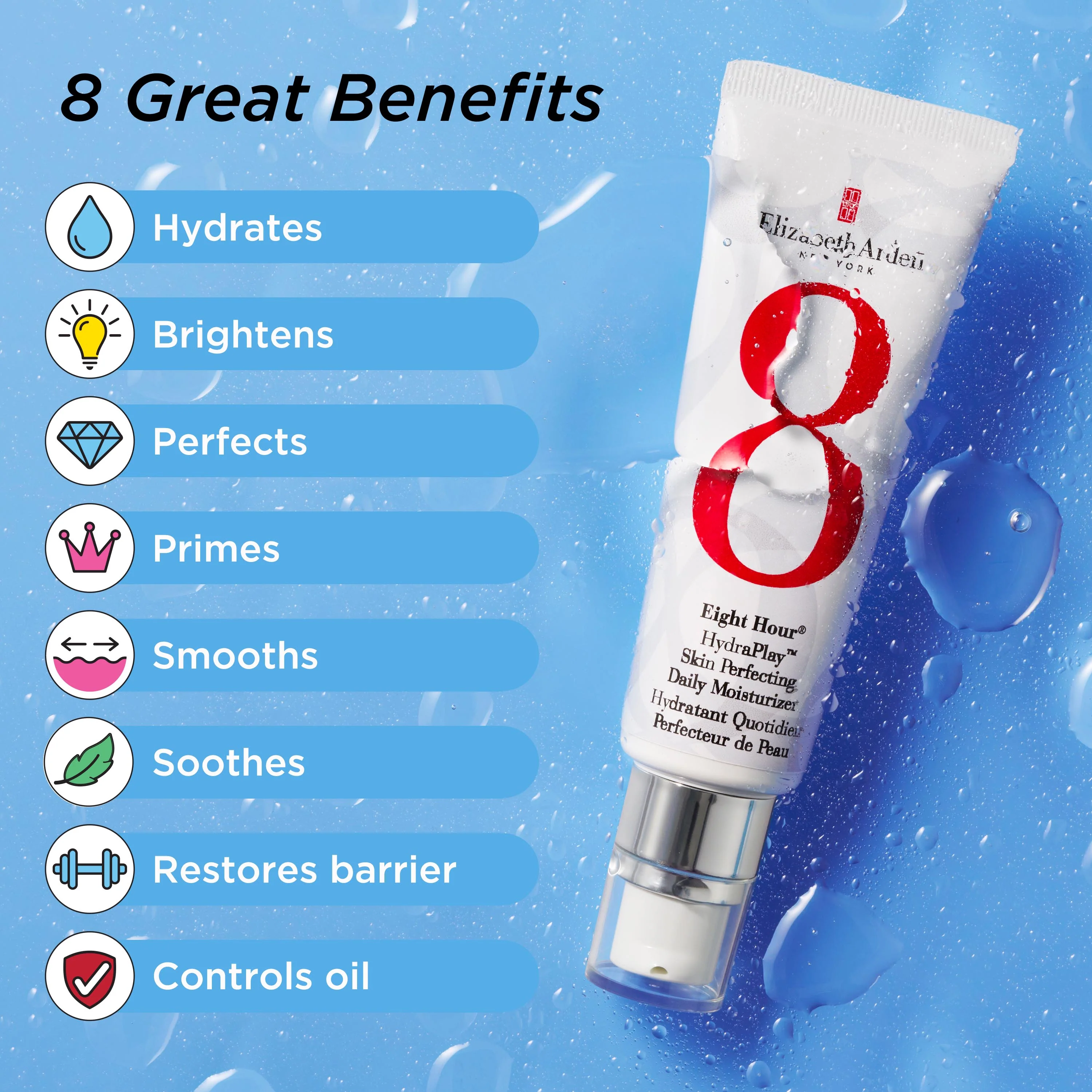 Eight Hour® HydraPlay™ Moisturiser and Cleanser Duo - Image 9