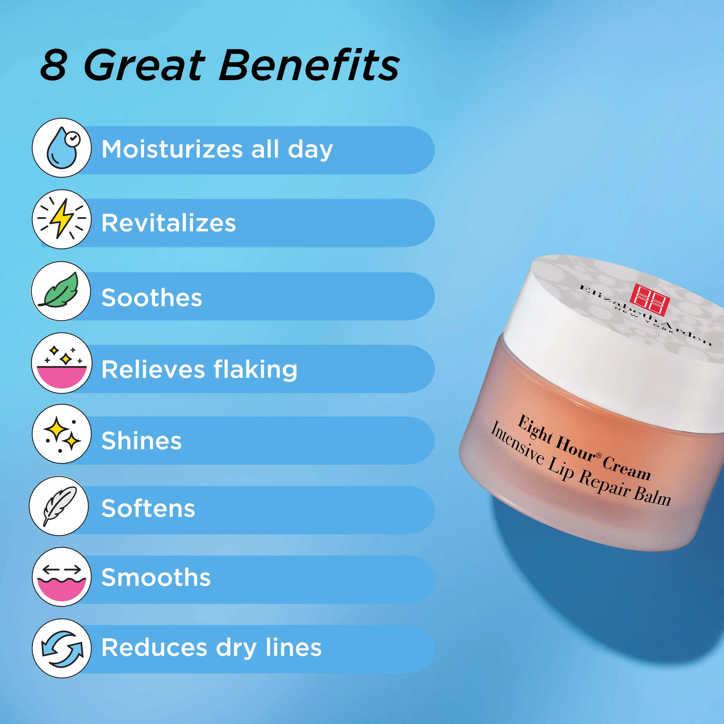 Eight Hour Cream Intensive Lip Repair Balm - Image 6