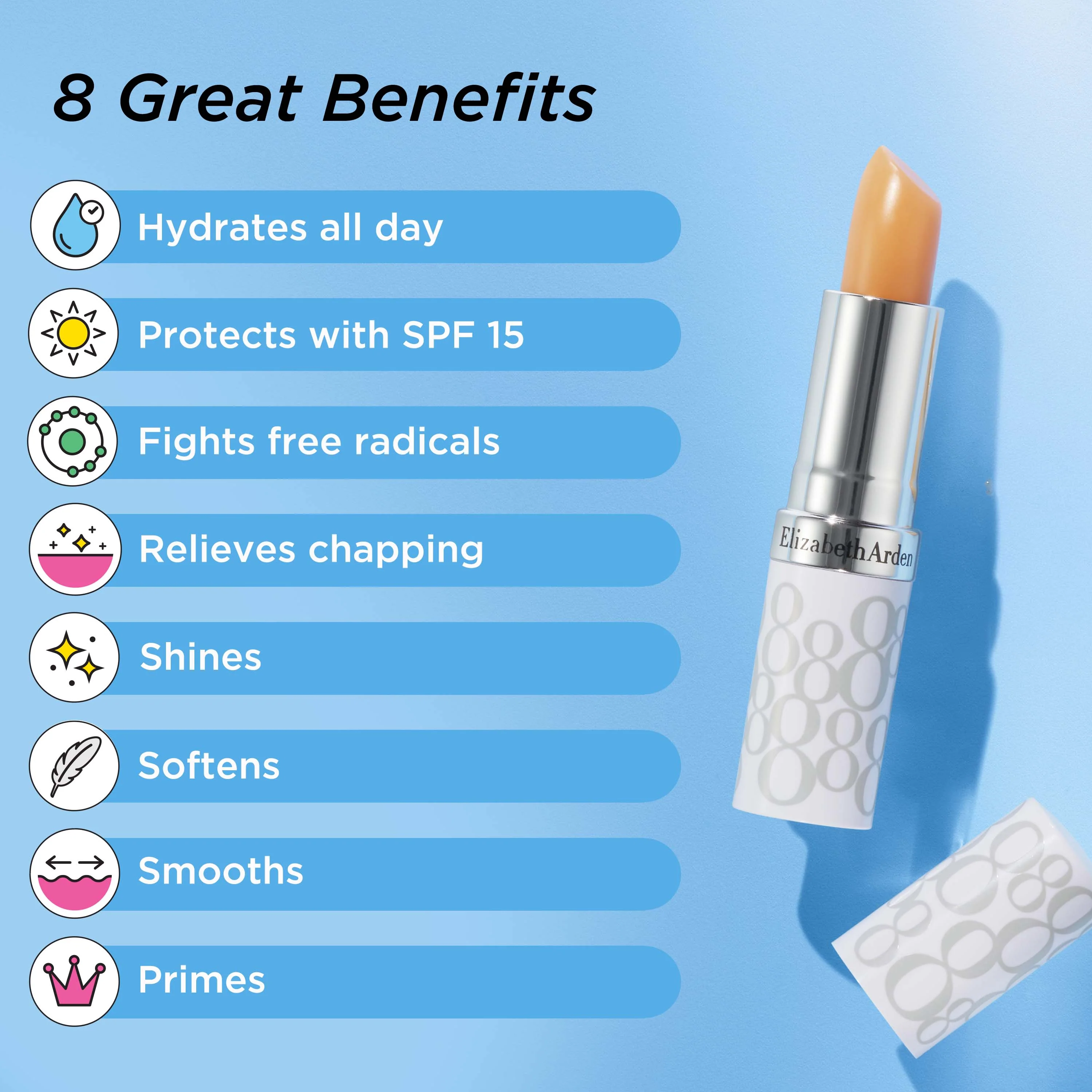 Eight Hour® Cream Lip Protectant Stick Sunscreen SPF 15 - Image 7