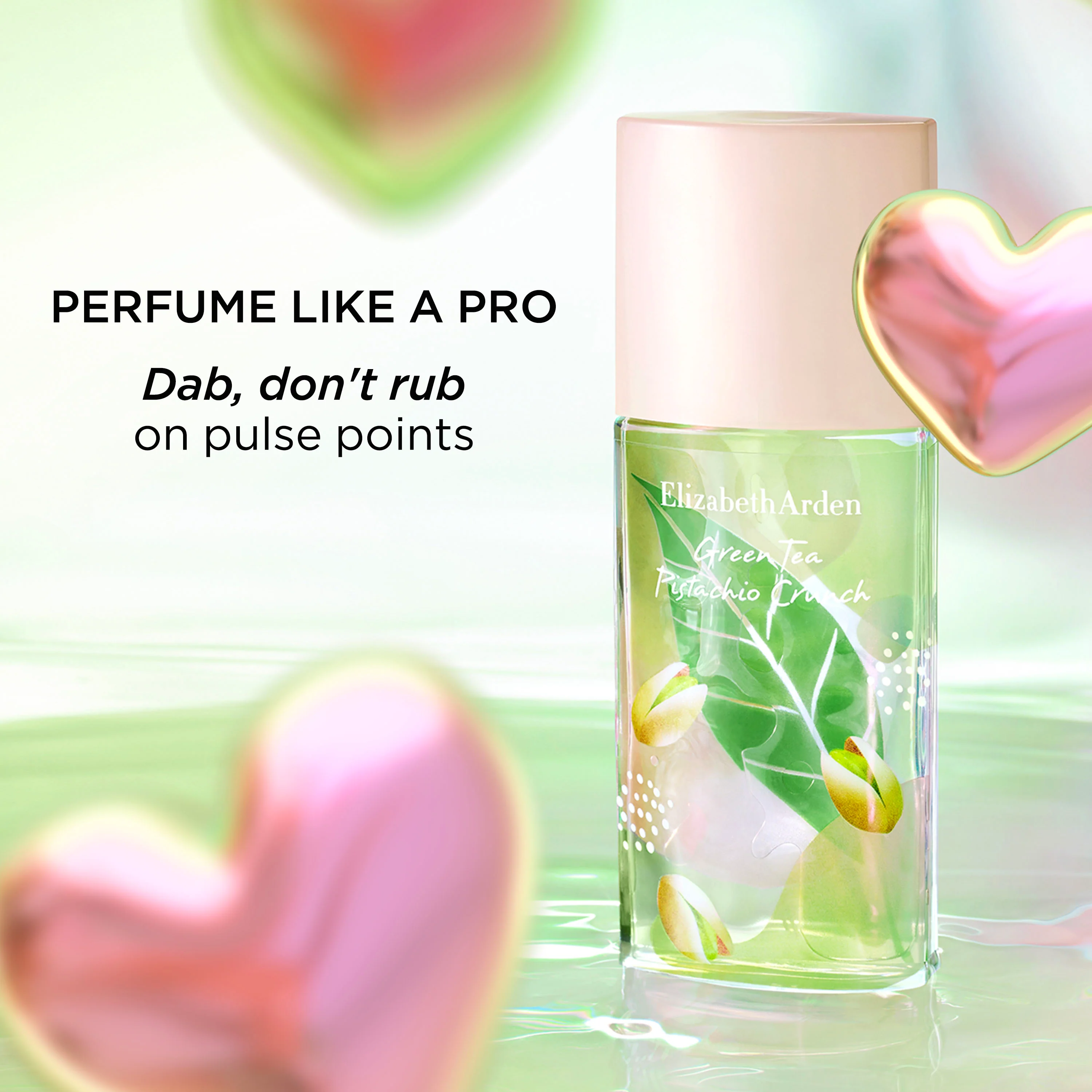 Green Tea Pistachio Crunch Eau De Toilette and Body Cream Duo - Image 3