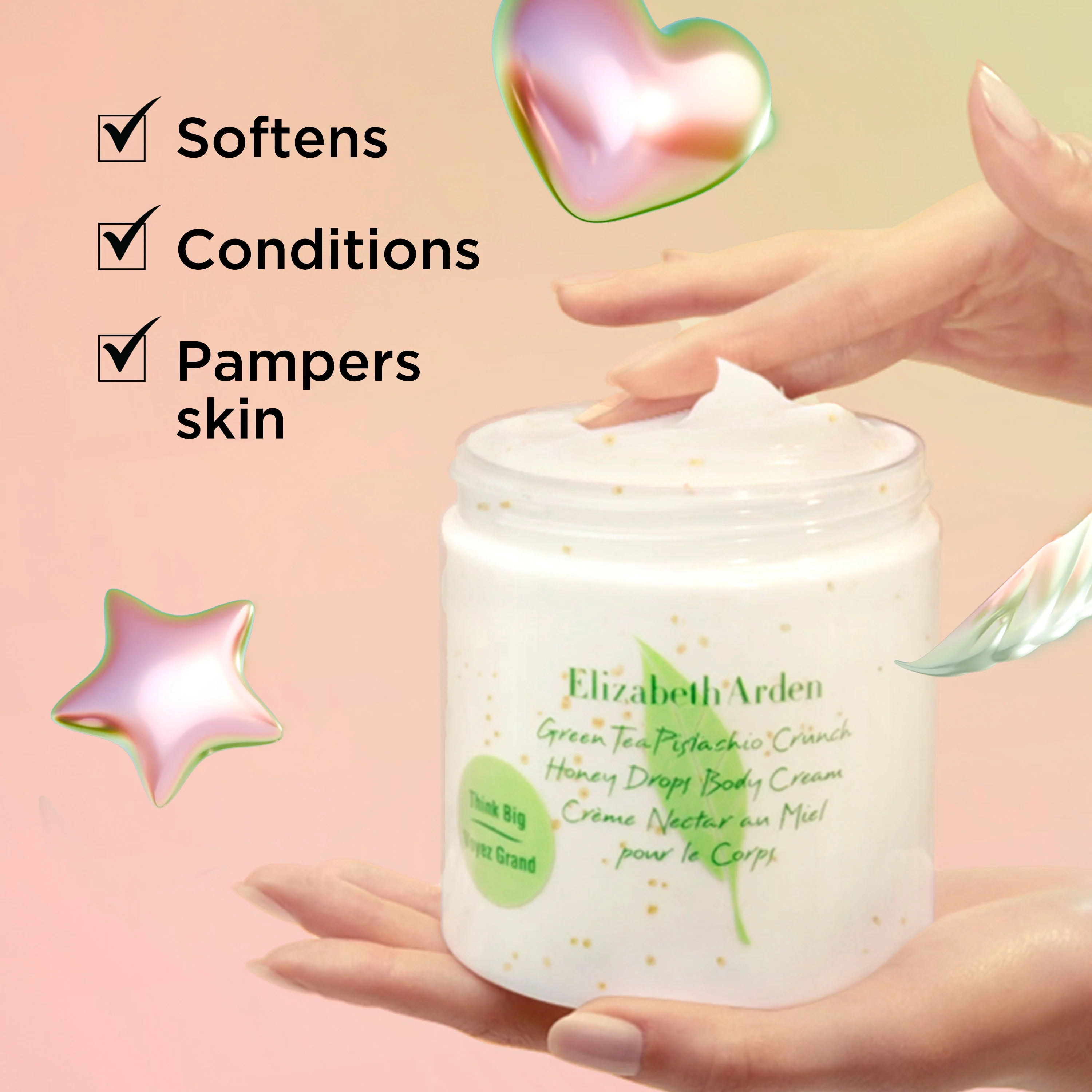 Green Tea Pistachio Crunch Eau De Toilette and Body Cream Duo - Image 4