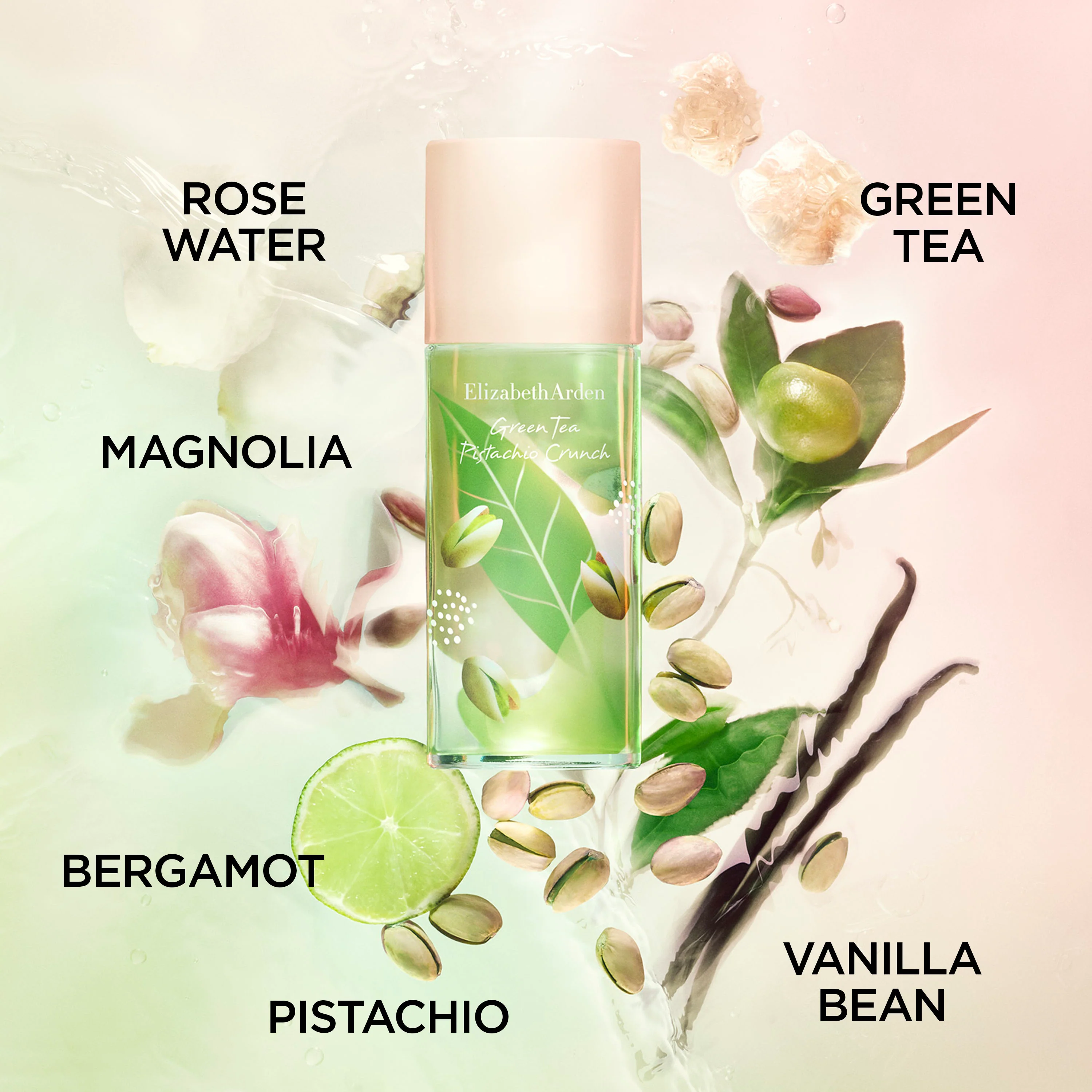 Green Tea Pistachio Crunch Eau De Toilette and Body Cream Duo - Image 5