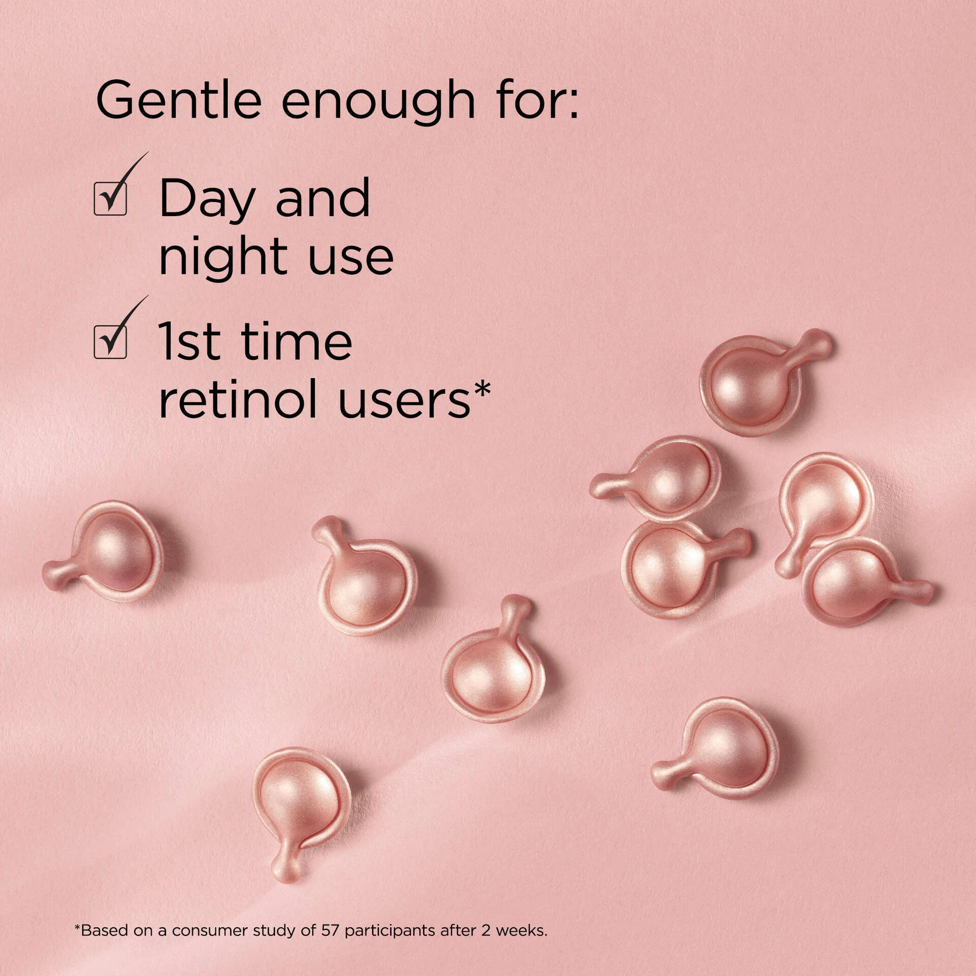 Hyaluronic Acid + Peptides and Retinol + HPR Ceramide Capsules Serum Set - 120 Piece - Image 7
