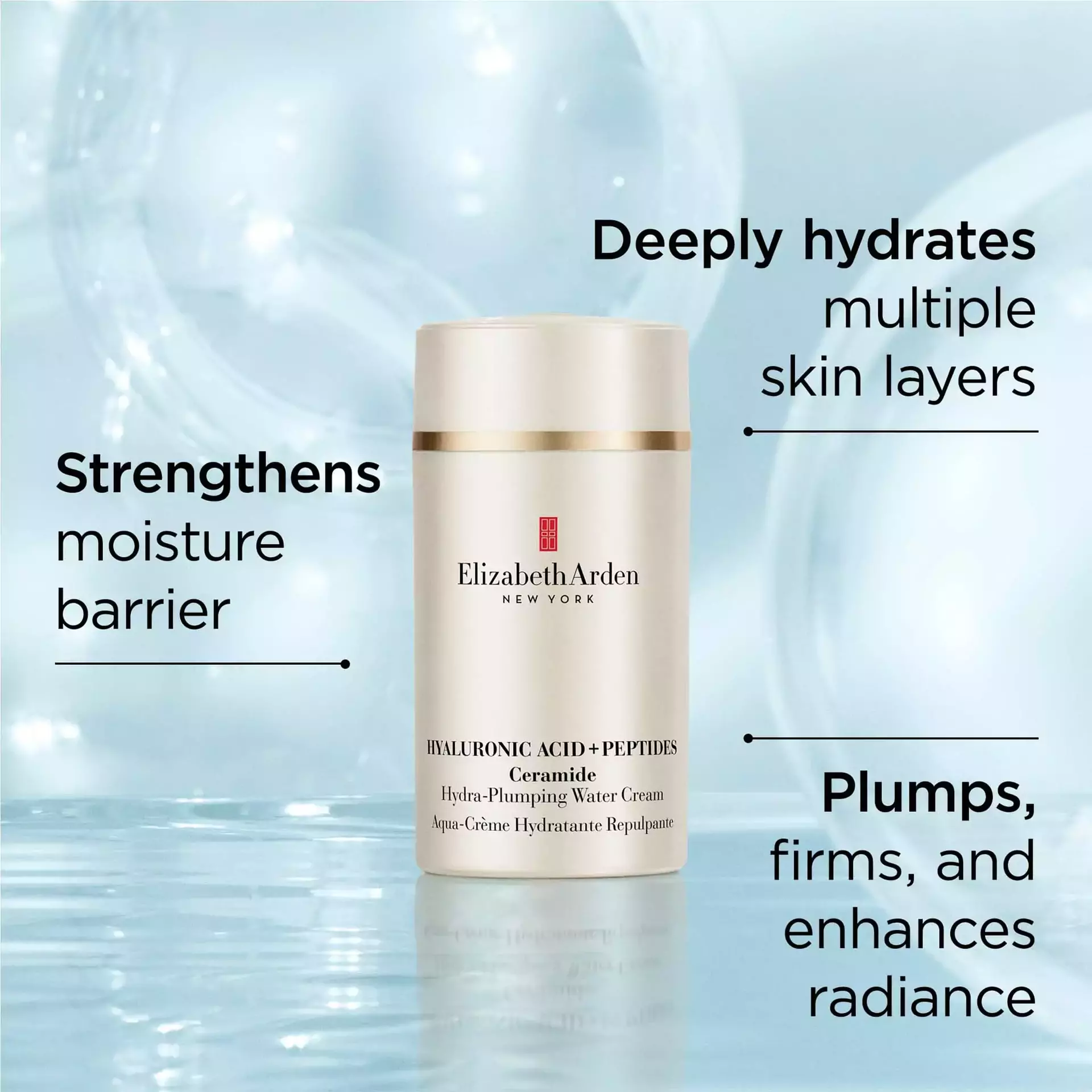 Hyaluronic Acid + Peptides Ceramide Capsules Serum and Water Cream Duo - Image 6