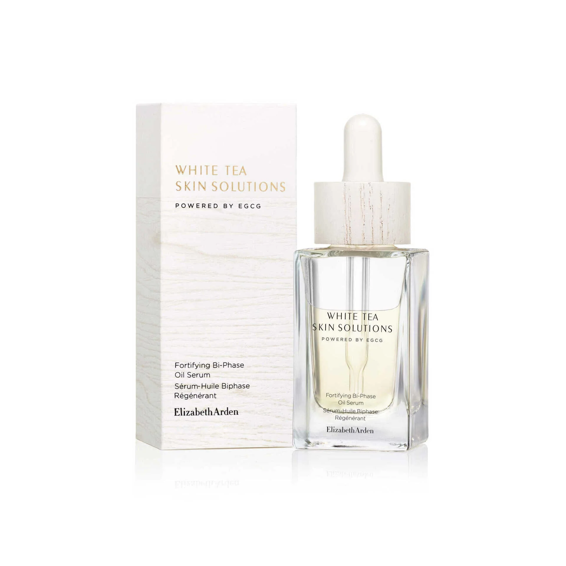 White Tea Skin Solutions Fortifying Bi-Phase Oil Serum - Image 2